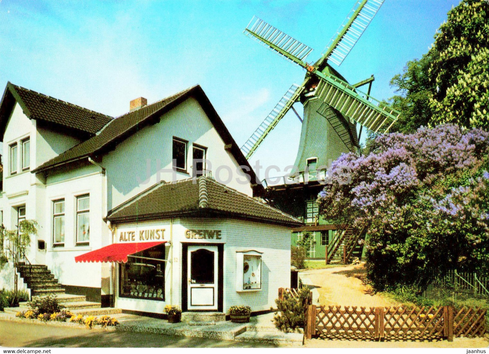 Hamburg Bergedorf - Bergedorfer Muhle - Windmill - Germany - Unused - Bergedorf