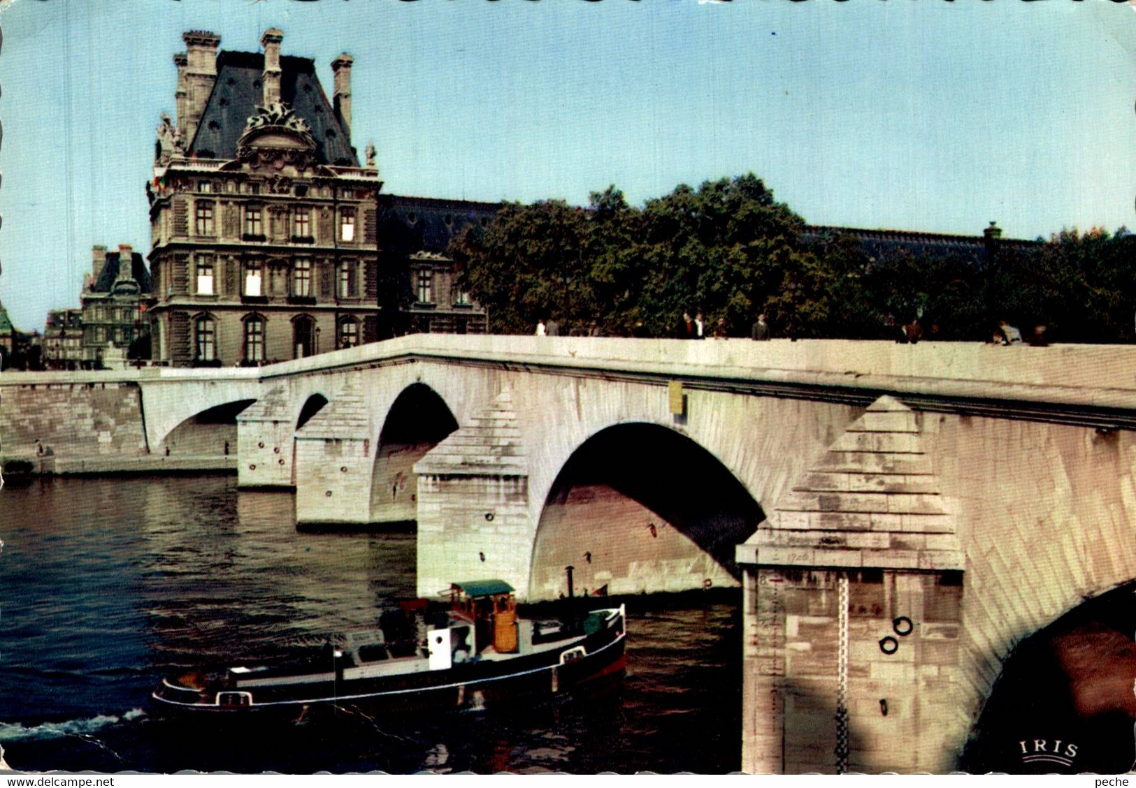 N°94164 -cpsm Paris -un Remorqueur- - Tugboats