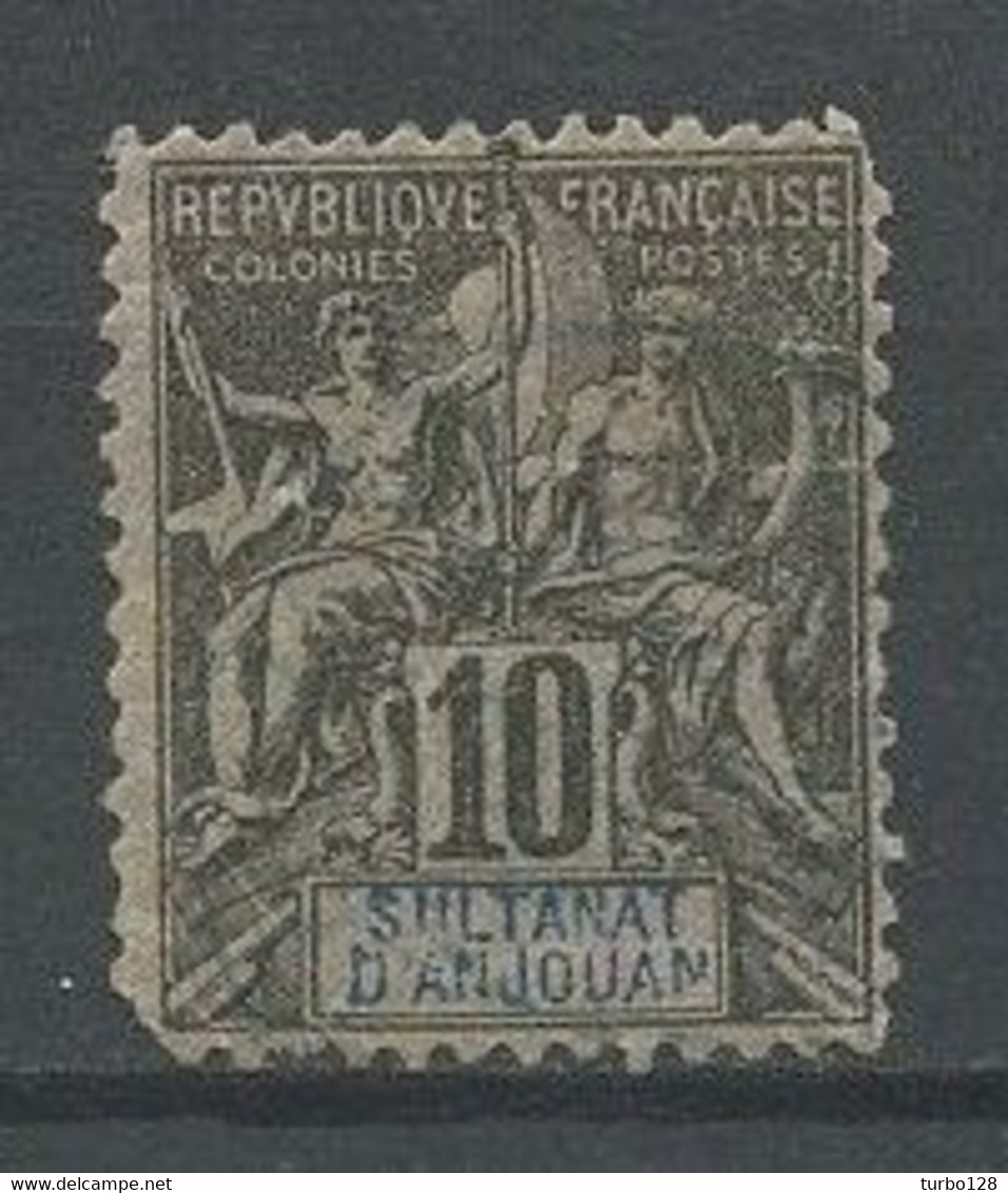 ANJOUAN 1892 N° 5 Oblitéré B C 8 € - Used Stamps
