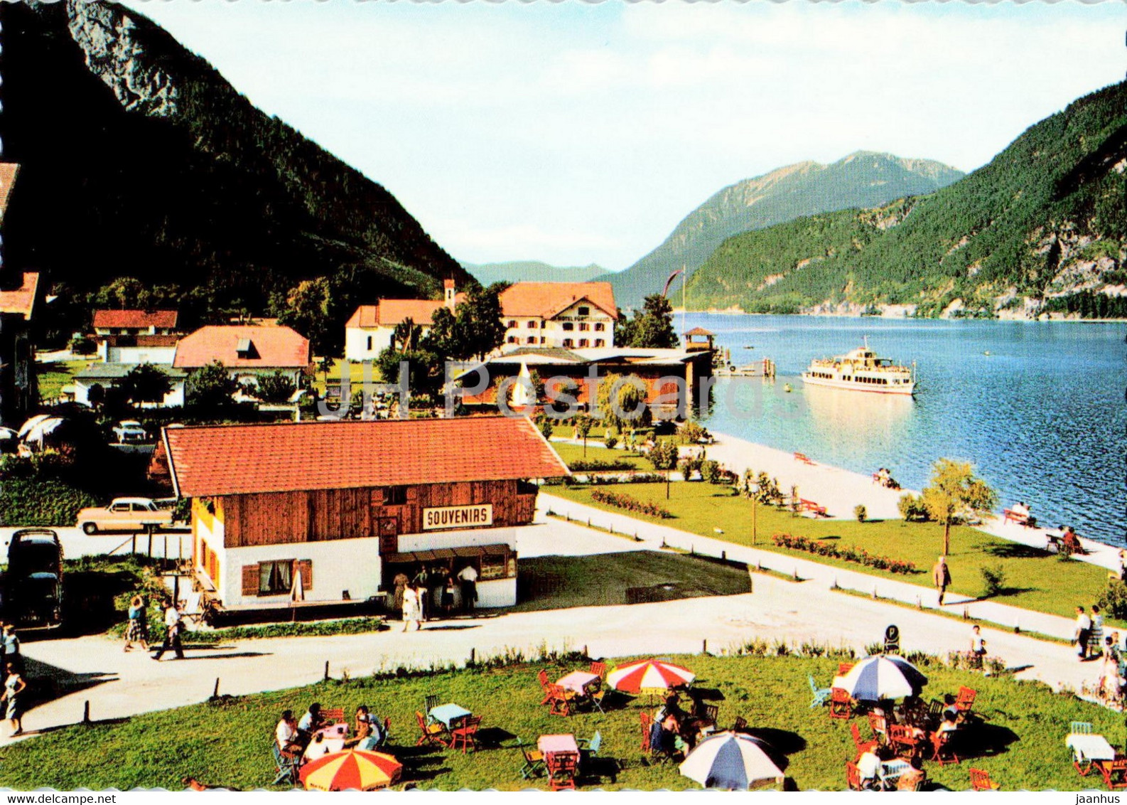 Pertisau Am Achensee 950 M - Seeanlagen Mit Dampfer St Benedikt Gegen Norden Tirol - Tirol - Austria - Unused - Pertisau