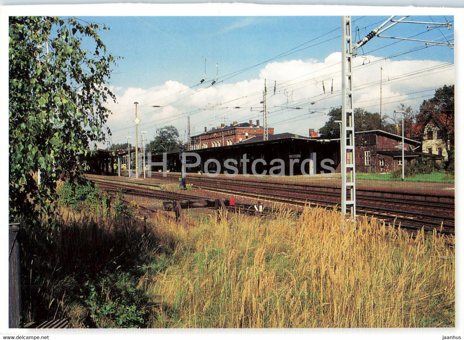 Rosslau - Blick Zum Bahnhof - Railway Station - Germany - Unused - Rosslau