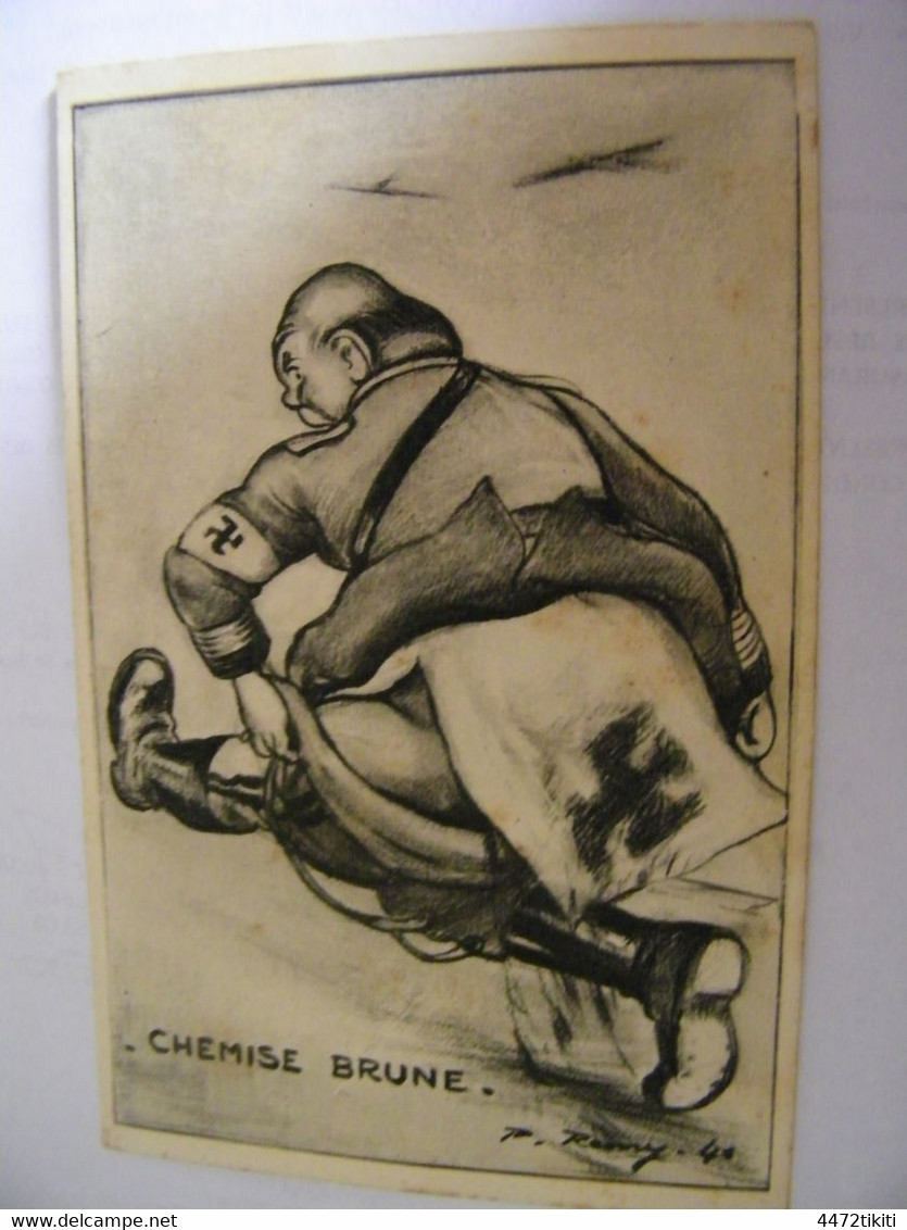 CPA - Illustrateur Rémy - Chemise Brune - 1940 - SUP - (GK 66) - Remy, A.