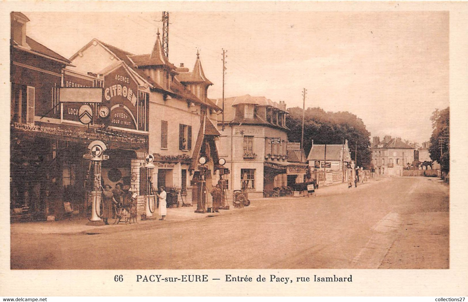 27-PACY-SUR-EURE- ENTREE DU PACY- RUE ISAMBARD - Pacy-sur-Eure