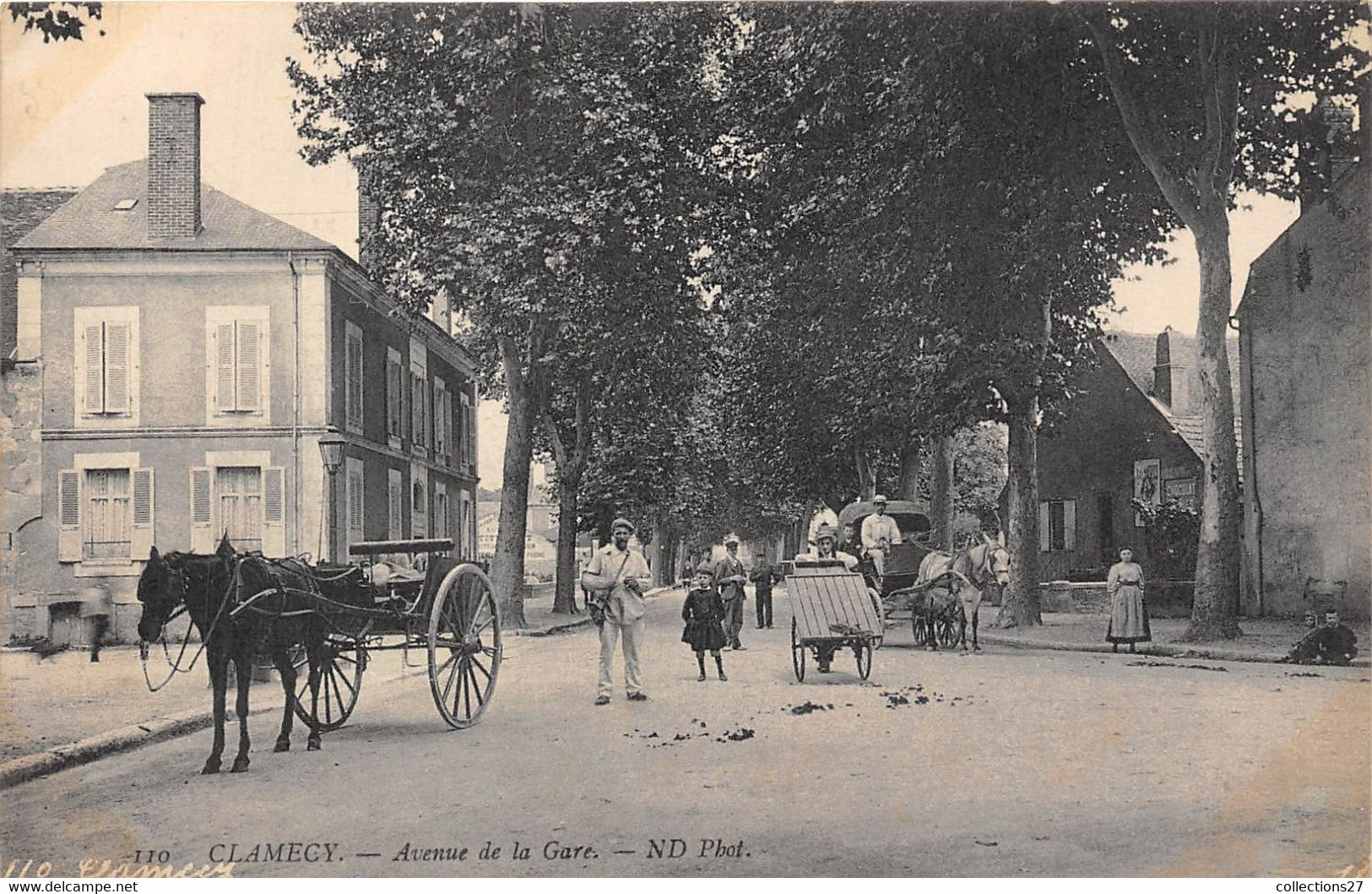 58-CLAMECY- AVENUE DE LA GARE - Clamecy