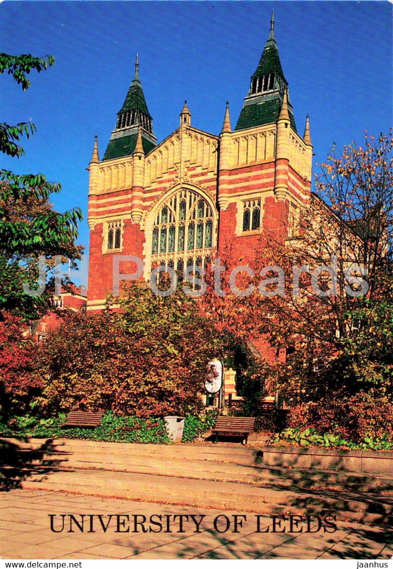 University Of Leeds - The Great Hall - England - United Kingdom - Unused - Leeds