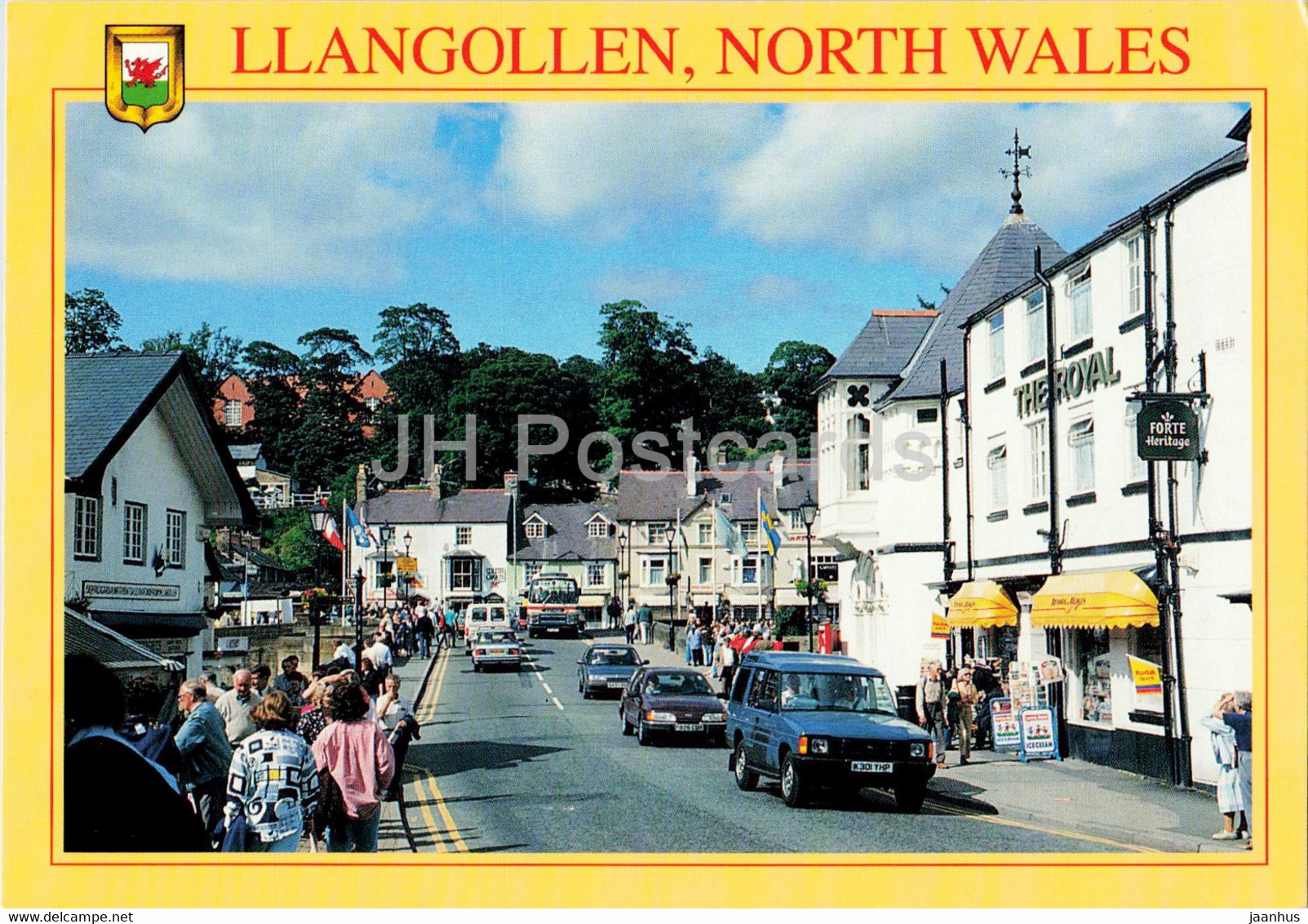 Llangollen - Cars - North Wales - United Kingdom - Unused - Denbighshire