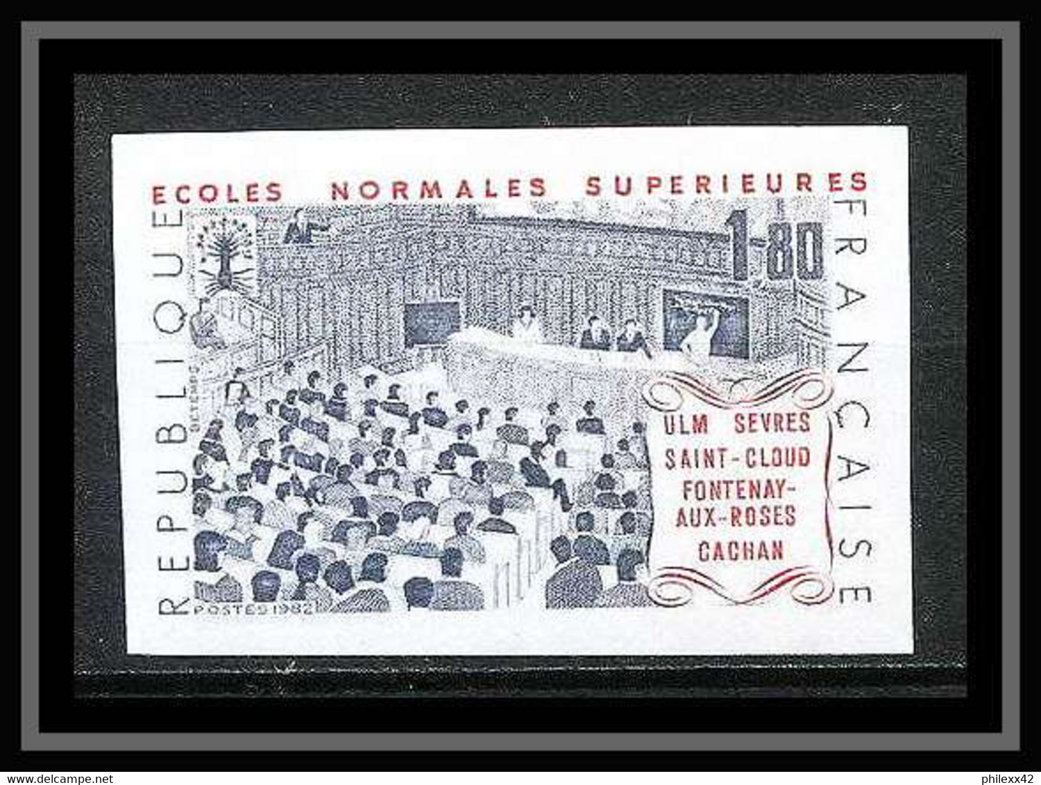 France N°2237 Ecole Normale Supérieure ENS Sèvre St Cloud Cachan Fontenay School Non Dentelé ** MNH (Imperf) - Sin Clasificación