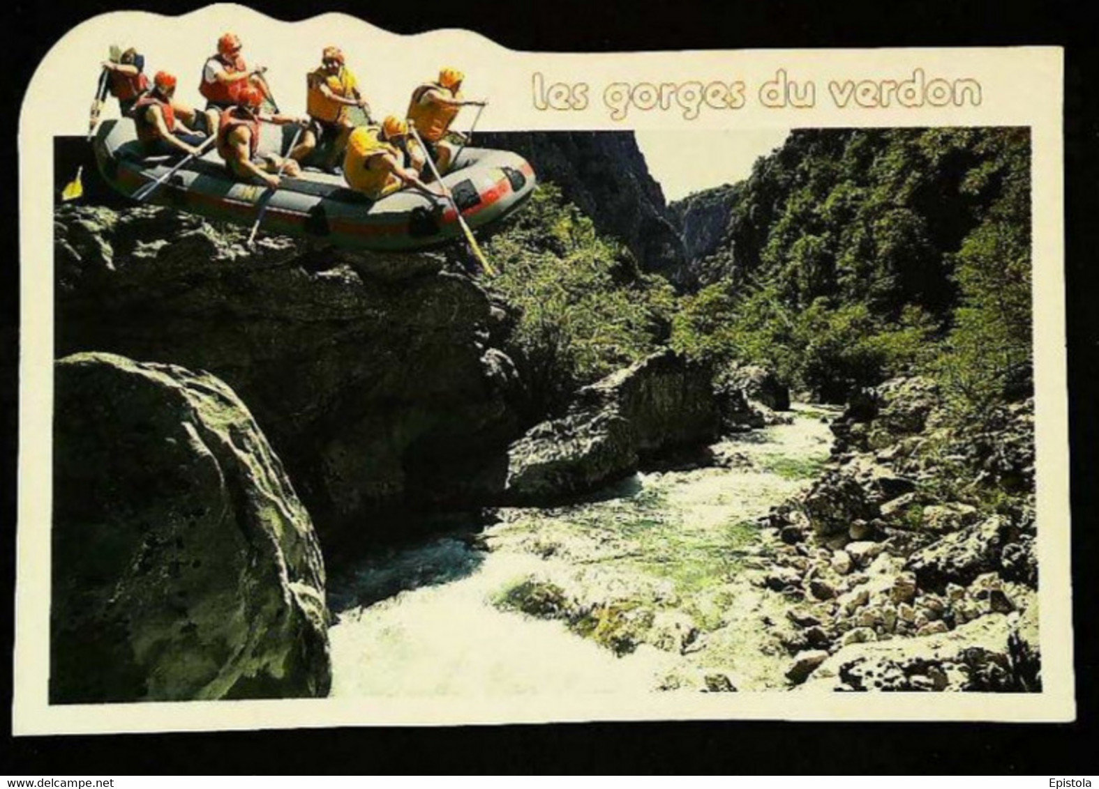 ► CANOE KAYAK Gorges Du Verdon  - Edt Photo Photoguy Roquefort Les Pins - Rowing