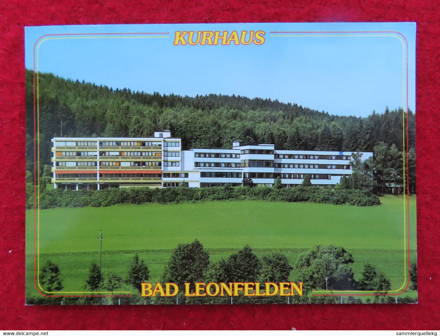 AK: Kurhaus Bad Leonfelden, Gelaufen 17. 6. 1993 (Nr.1364) - Bad Leonfelden