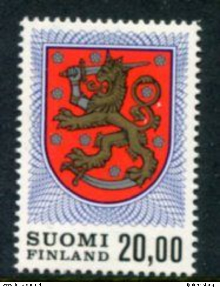 FINLAND 1978 Definitive: Lion Type I MNH / **   Michel 823 I - Neufs