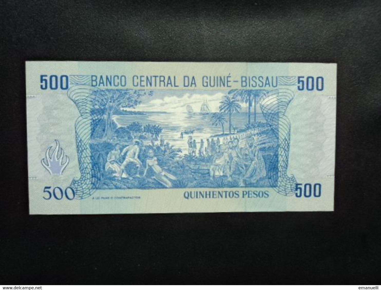 GUINÉE BUISSAU : 500 PESOS   1.3.1990   P 12    NEUF - Guinea–Bissau