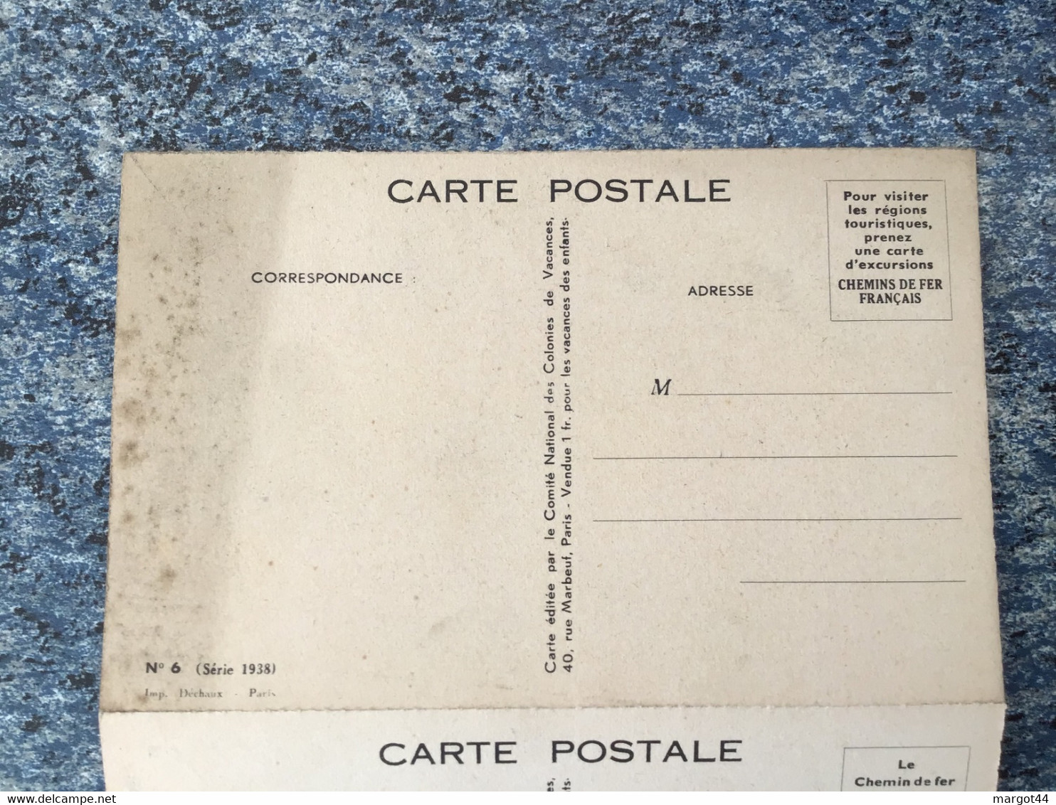 ANCIEN CARNET  DE CARTES  ILLUSTRATEUR GERMAINE BOURET  SÉRIE 1938  ( 10 cartes ) VOIR Photos