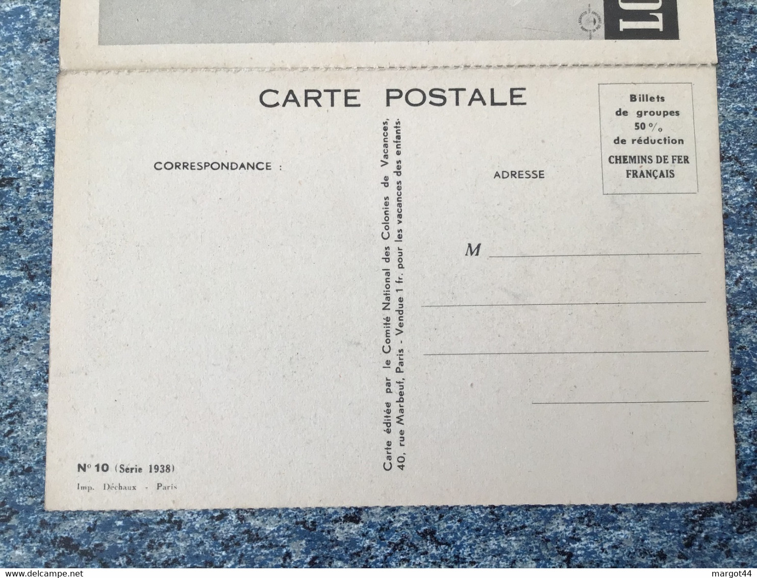 ANCIEN CARNET  DE CARTES  ILLUSTRATEUR GERMAINE BOURET  SÉRIE 1938  ( 10 cartes ) VOIR Photos