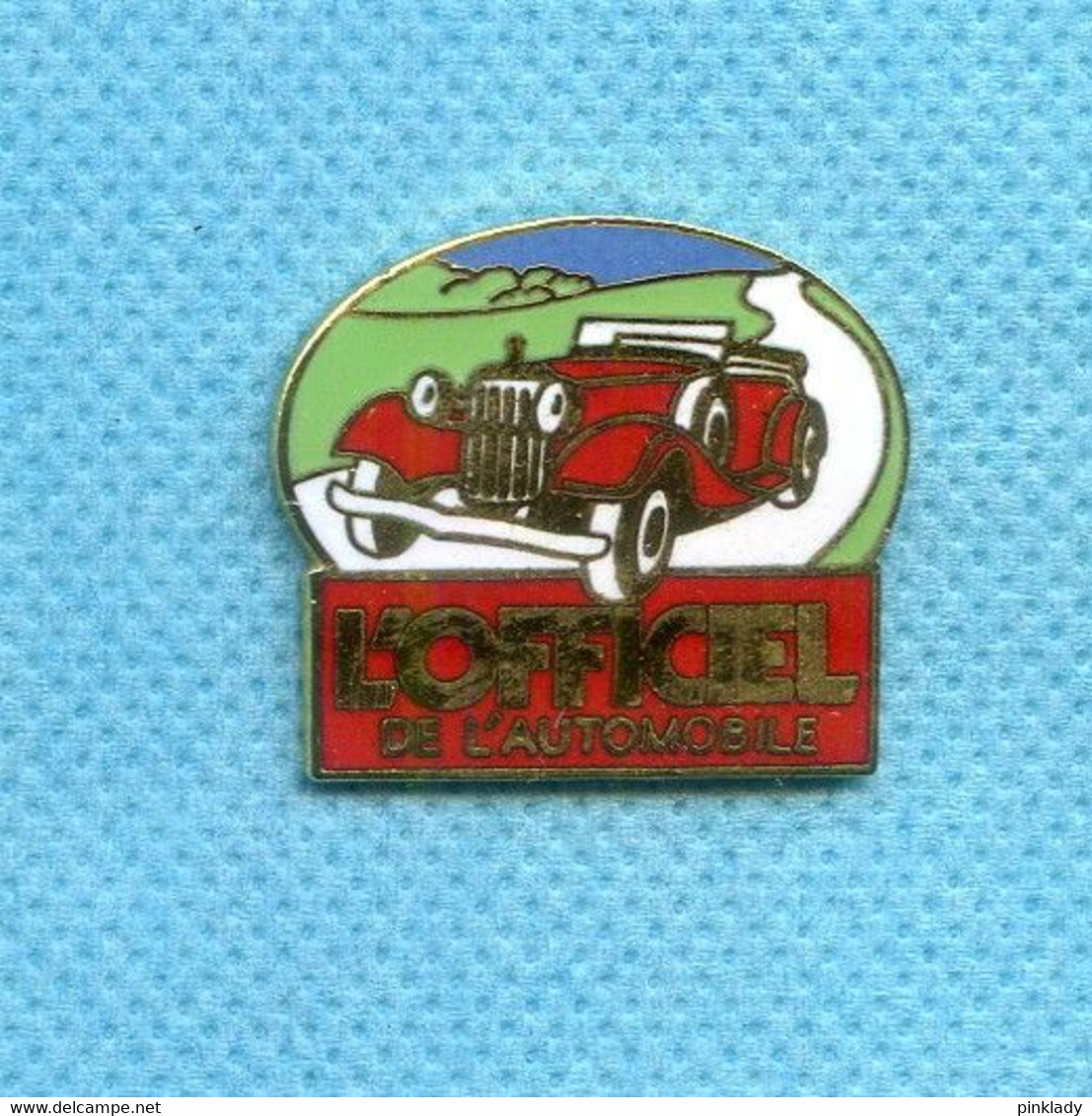 RARE PINS AUTO VOITURE L'OFFICIEL DE L'AUTOMOBILE EGF K459 - Autres & Non Classés