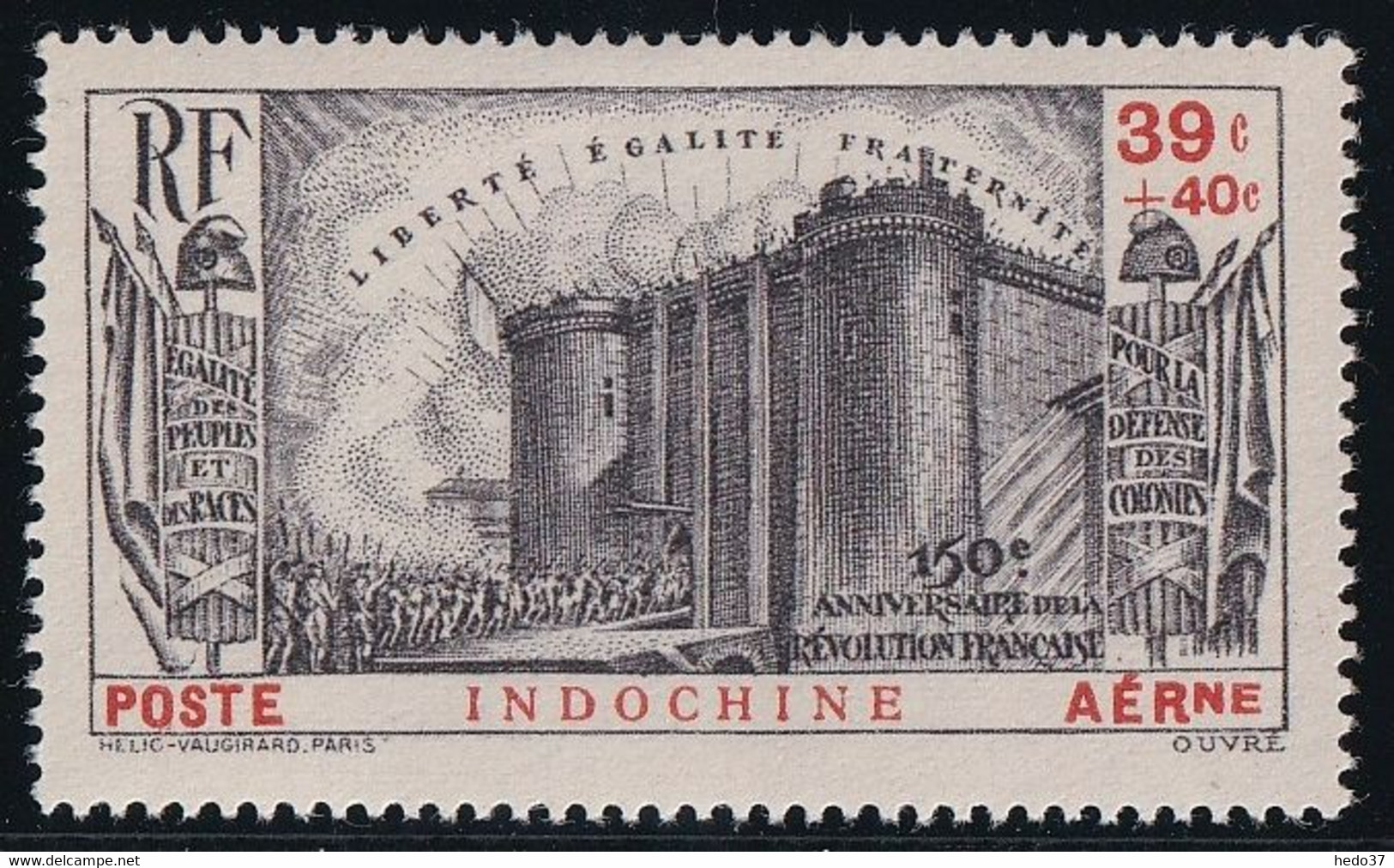 Indochine Poste Aérienne N°16 - Neuf * Avec Charnière - TB - Poste Aérienne