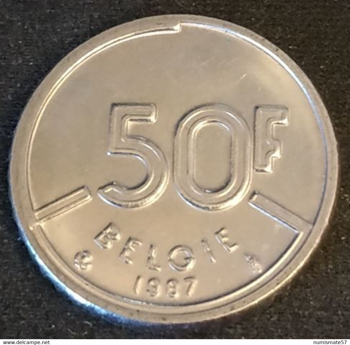 BELGIQUE - BELGIUM - 50 FRANCS 1987 - Légende NL - Baudouin Ier - KM 169 - 50 Frank