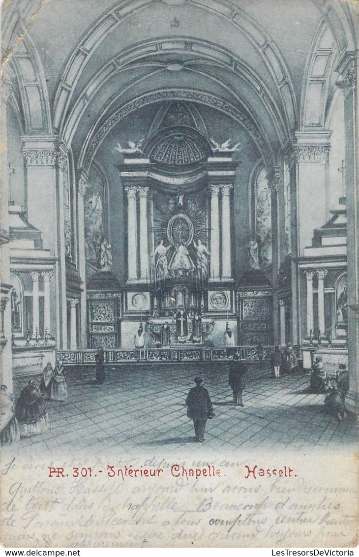 CPA Hasselt - Intérieur Chapelle - Dos Simple - De Hasselt à Tournai En 1901 - Hasselt