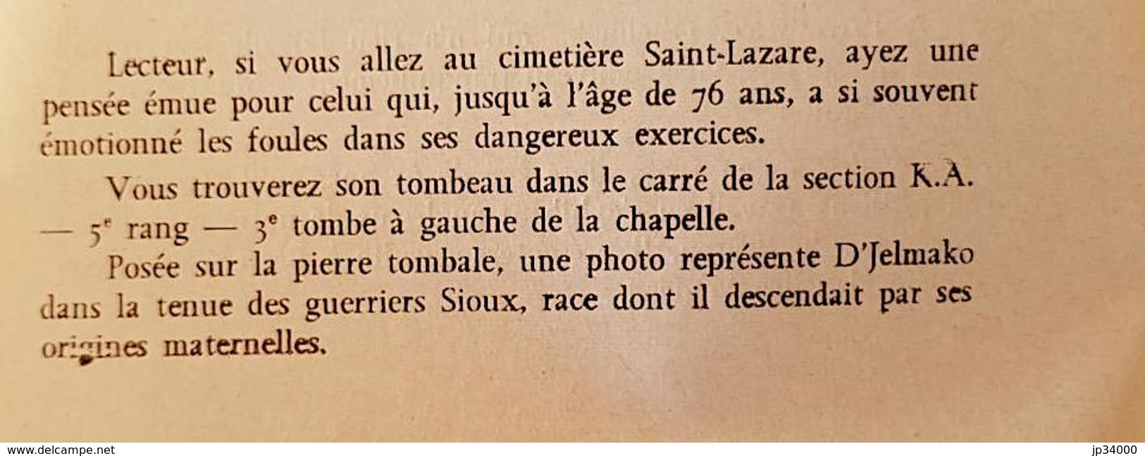 D'JELMAKO Le Célèbre Funambule 1857-1933 (régionalisme Languedoc, Occitanie) Bon état - Languedoc-Roussillon