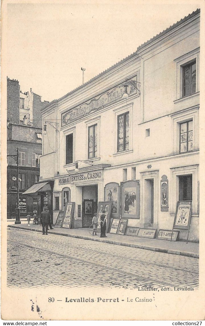 92-LEVALLOIS-PERRET- LE CASINO- VOIR AFFICHES - Levallois Perret