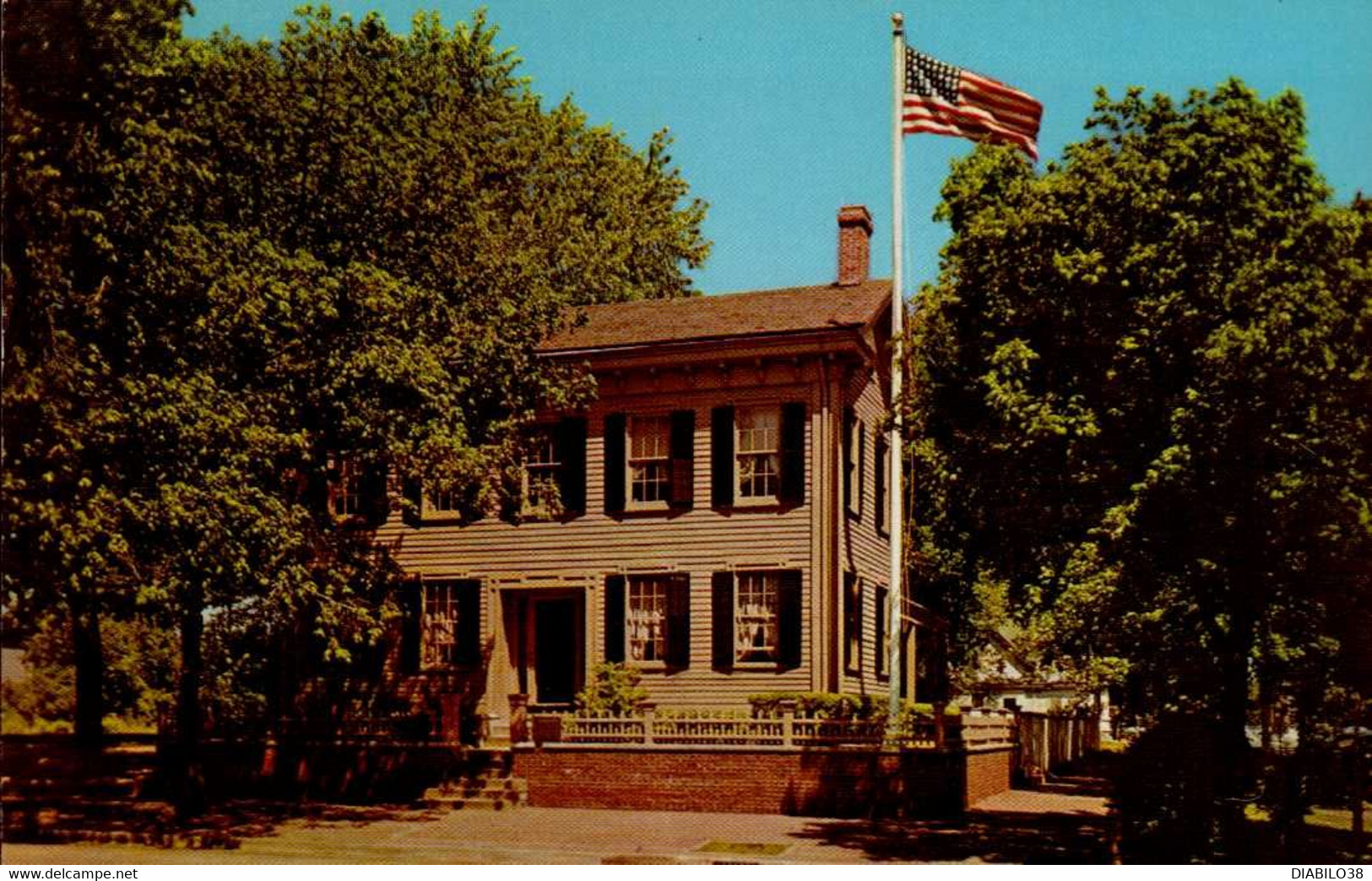 ABRAHAM LINCOLN ' S HOME   ( ETATS-UNIS )   SPRINGFIELD - Springfield – Illinois