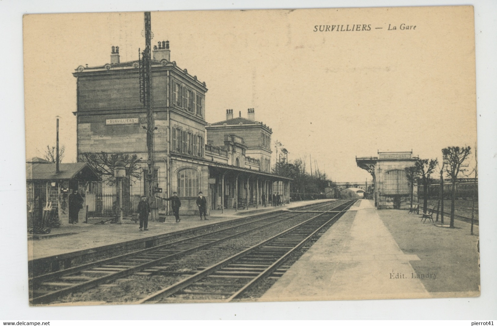 SURVILLIERS - La Gare - Survilliers