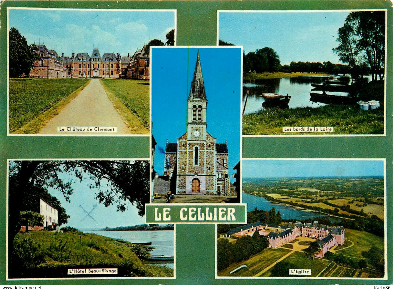 Le Cellier * Souvenir De La Commune * Cp 5 Vues - Le Cellier