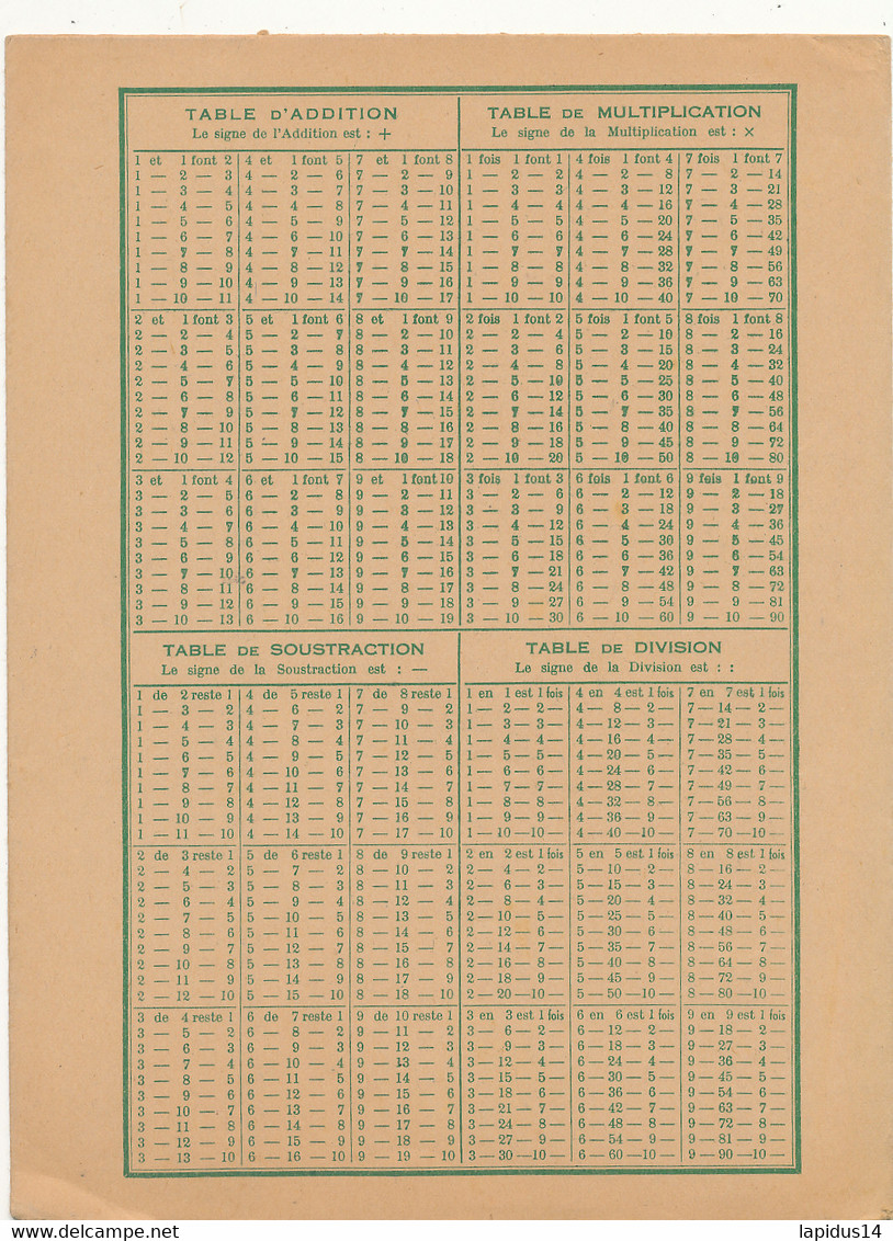 PR 228 /  PROTEGE CAHIER  -  QUINTONINE  (24,00 Cm X 18,00 Cm ) - Protège-cahiers