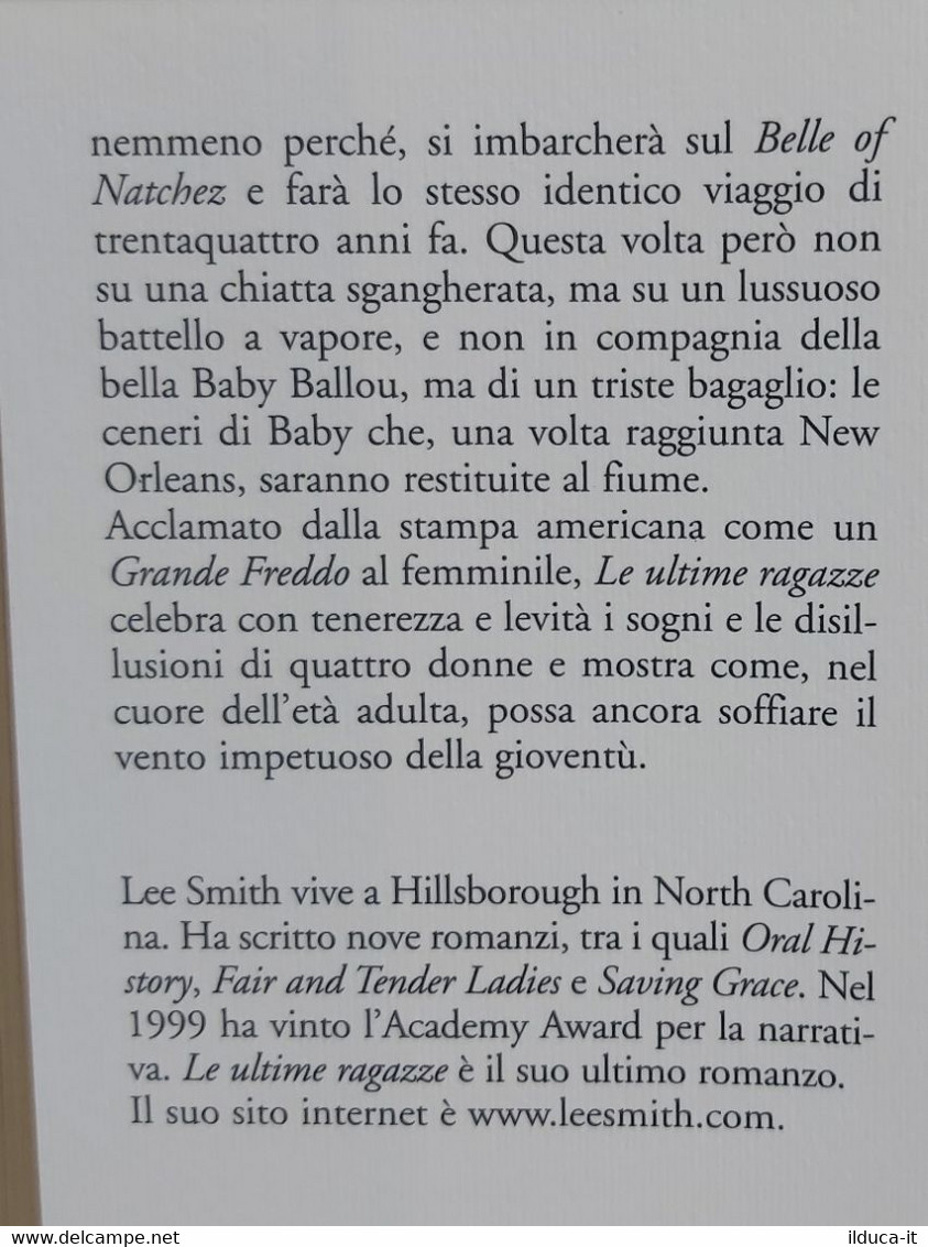I106352 Lee Smith - Le Ultime Ragazze - Neri Pozza 2003 - Tales & Short Stories