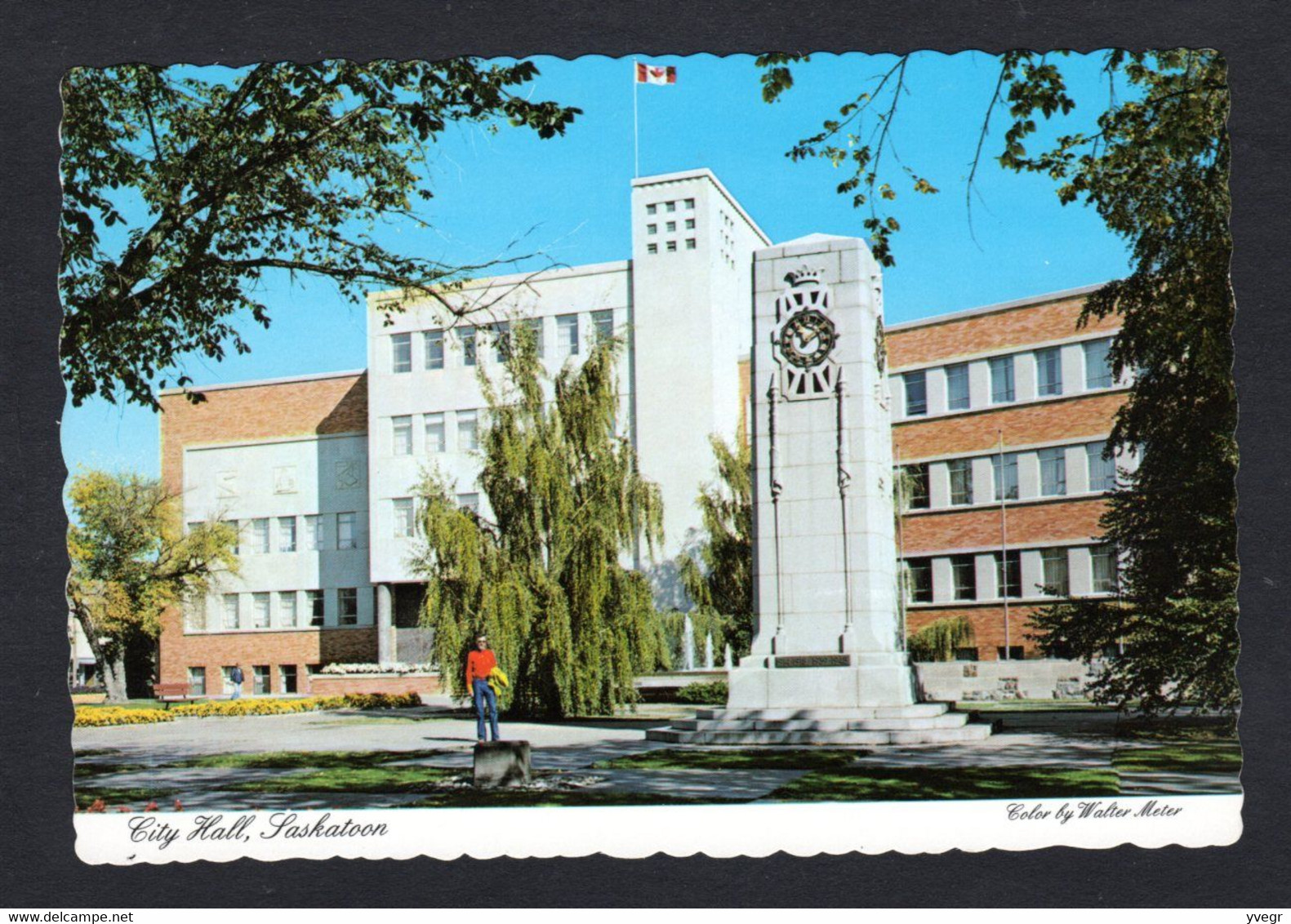 Canada - City Hall In SASKATOON - Pendule , Horloge ( N° 43467-D) - Saskatoon