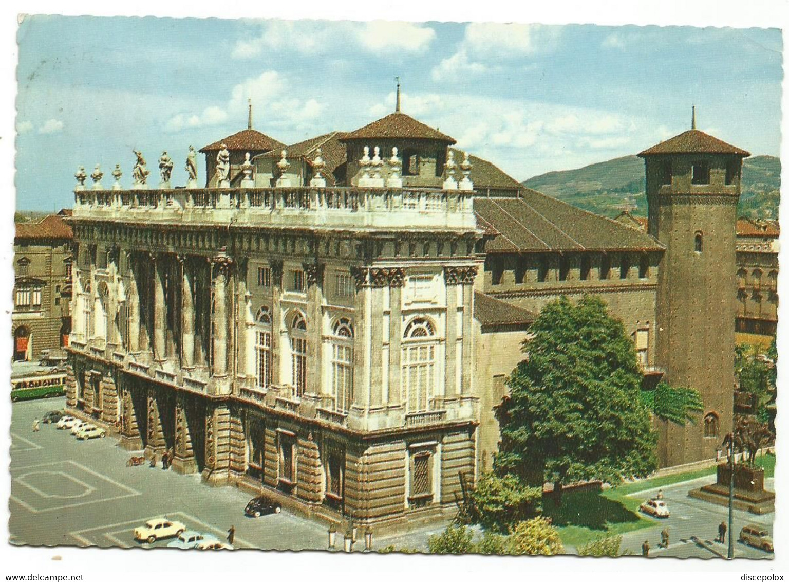 AB5359 Torino - Palazzo Madama - Auto Cars Voitures / Viaggiata 1963 - Palazzo Madama