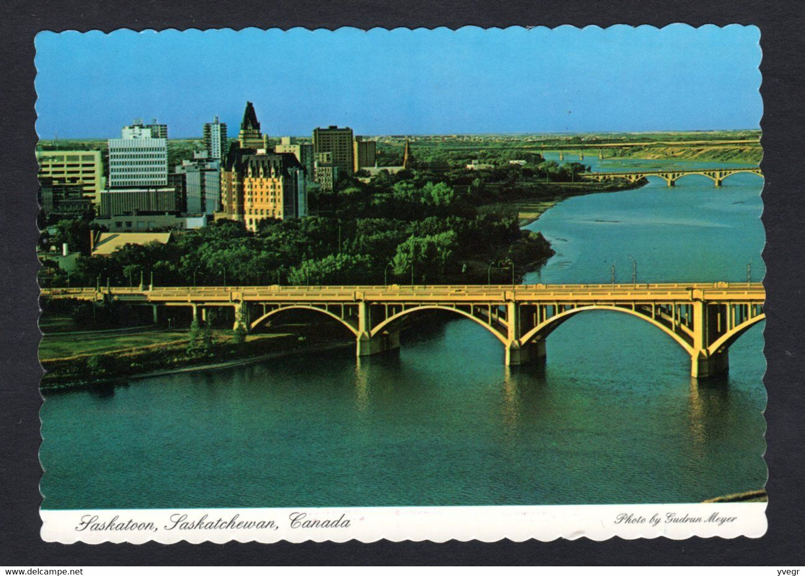 Canada - The Impressive Skyline Of SASKATOON And South Saskatchewan River ( N° 58894-D) - Saskatoon