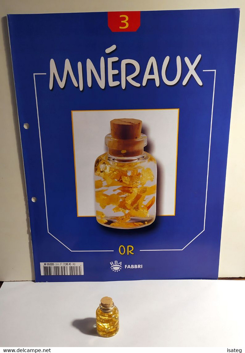 Minéraux N°3 : Or - Fabbri - Minéraux