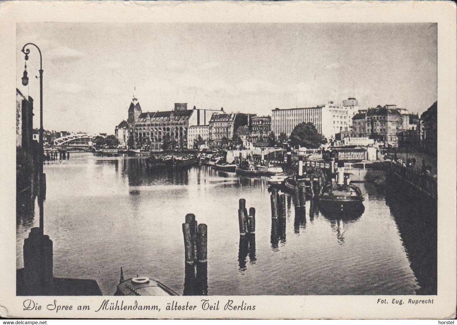 D-10178 Berlin - Reichshauptstadt - Mühlendamm - ältester Teil Berlins - Schlepper - Tugs - Mitte