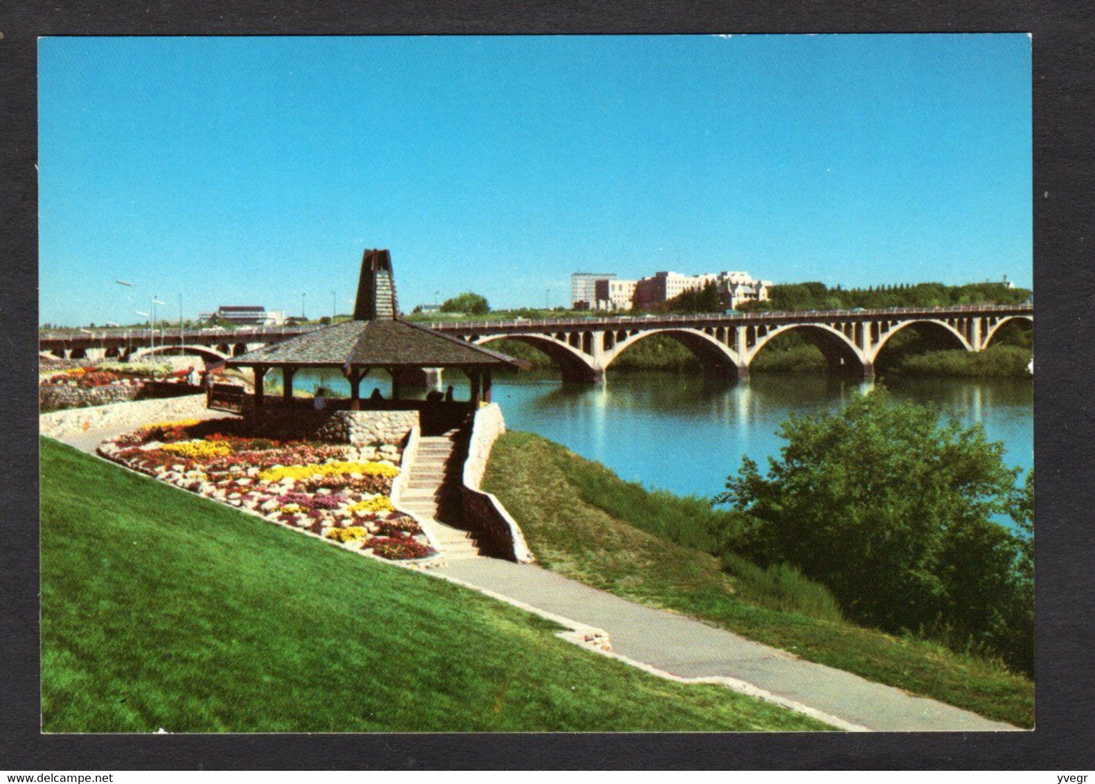 Canada - SASKATOON- Memorium In Honor Of R. W. (Bobby) Thompson - Memorial Park, University Bridge(Traveline N° LS-5653) - Saskatoon