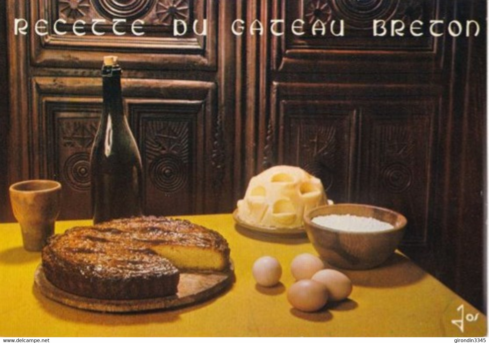 BRETAGNE Recette Du Gâteau BRETON - Recettes (cuisine)