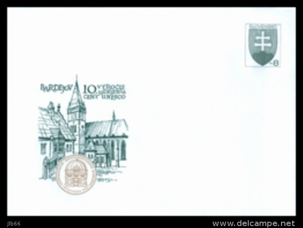 1996 : Bardejov Classé Patrimoine Mondial De L' UNESCO COB 17 Michel U 17 Neuf - Covers