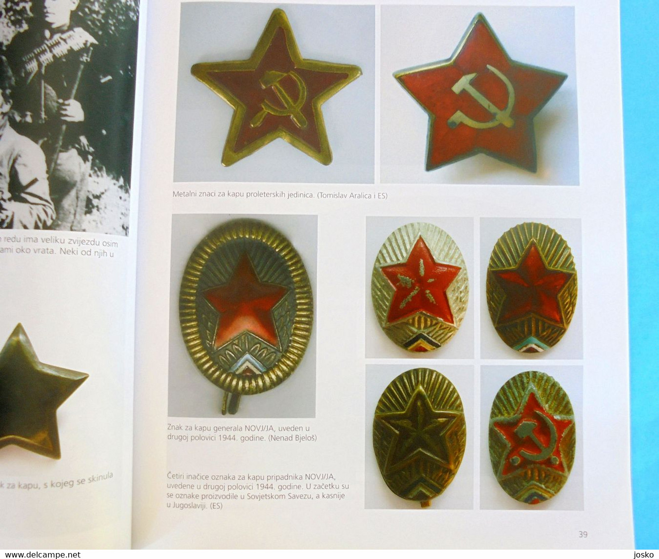 WW2 YUGOSLAVIA PARTISANS (1941-1953) UNIFORMS AND INSIGNIA - Croatia large book * Yougoslavie Jugoslavia Slovenia Serbia