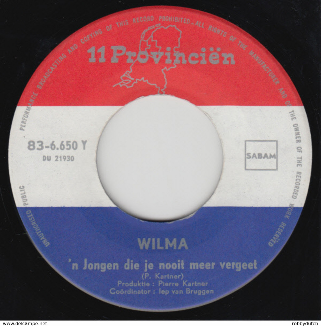 * 7" *  WILMA & VADER ABRAHAM - ZOU HET ERG ZIJN LIEVE OPA (België 1971) - Otros - Canción Neerlandesa