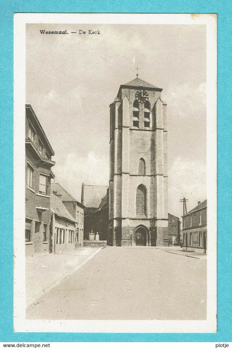 * Wezemaal (Rotselaar - Hageland - Vlaams Brabant) * (E. Beernaert - Uitg Fr. De Clerck) Kerk, église, Church, Kirche - Rotselaar