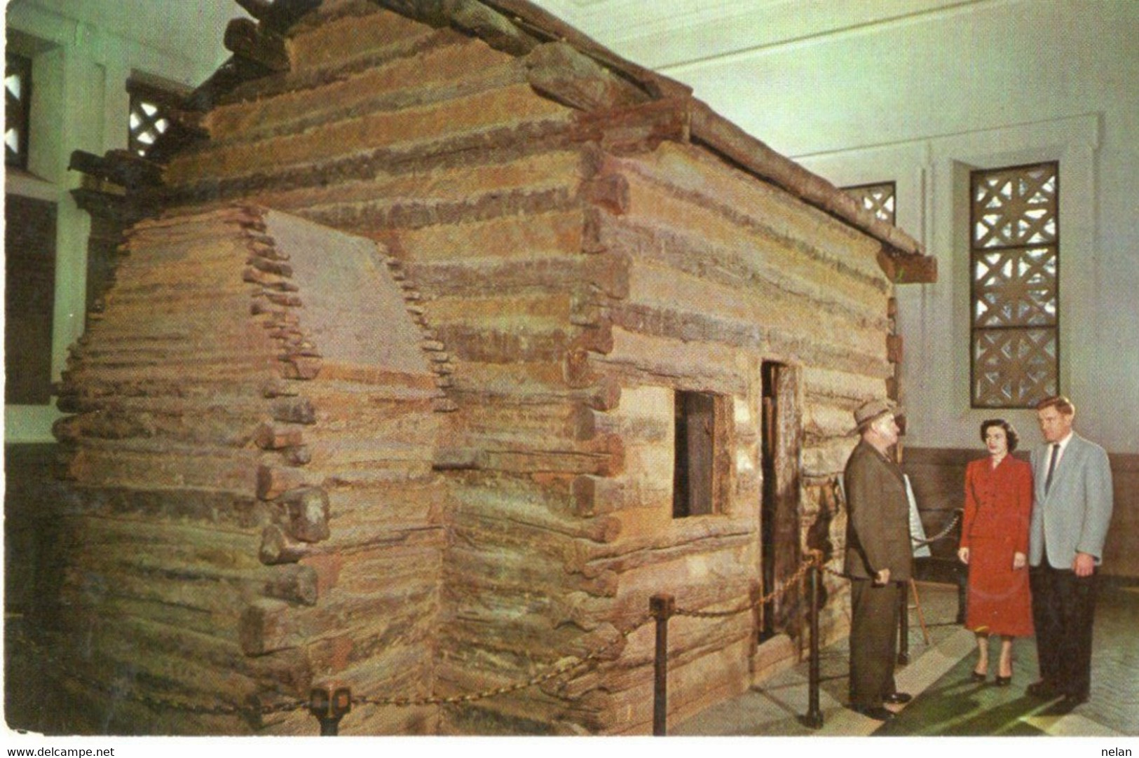 LINCOLN BIRTHPLACE CABIN - ABRAHAM LINCOLN - NATIONAL HISTORIC SITE - KENTUCKY - F.P. - STORIA POSTALE - Louisville