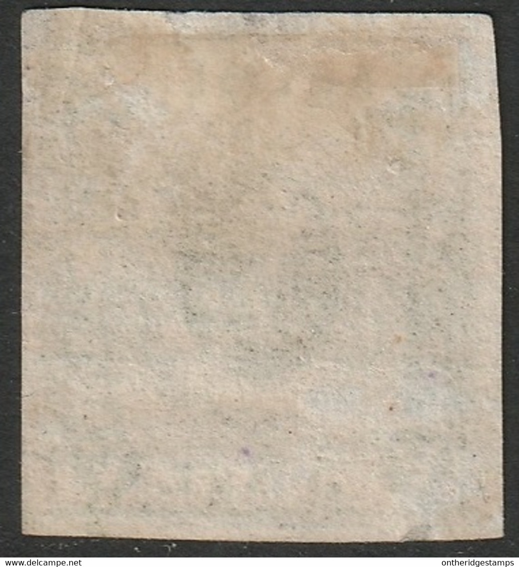 Bremen 1859 Sc 4a Mi 4c Yt 4b Used Chalky Paper Bremen Box Cancel Tiny Edge Thins - Bremen