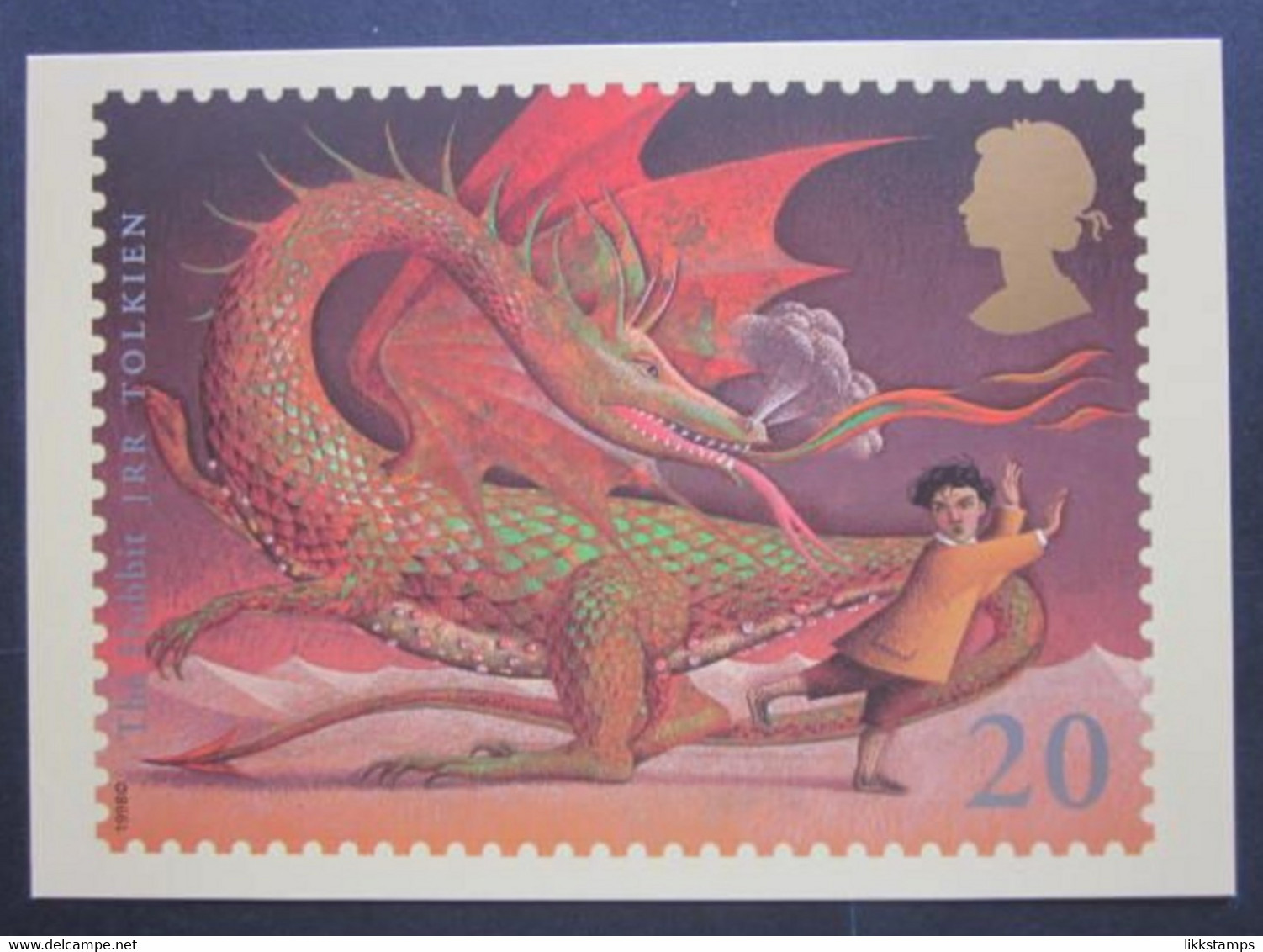 1998 FAMOUS CHILDREN'S FANTASY NOVELS 1 P.H.Q. CARD ONLY UNUSED, ISSUE No. 199 (D) #00953 - Cartes PHQ