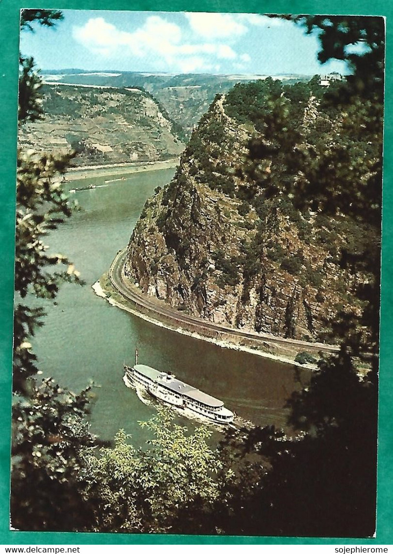 Dörscheid Kaub Oberwesel (Rheinland-Pfalz) Der Rhein Die Loreley 2scans 07-08-1978 Rudesheim - Oberwesel