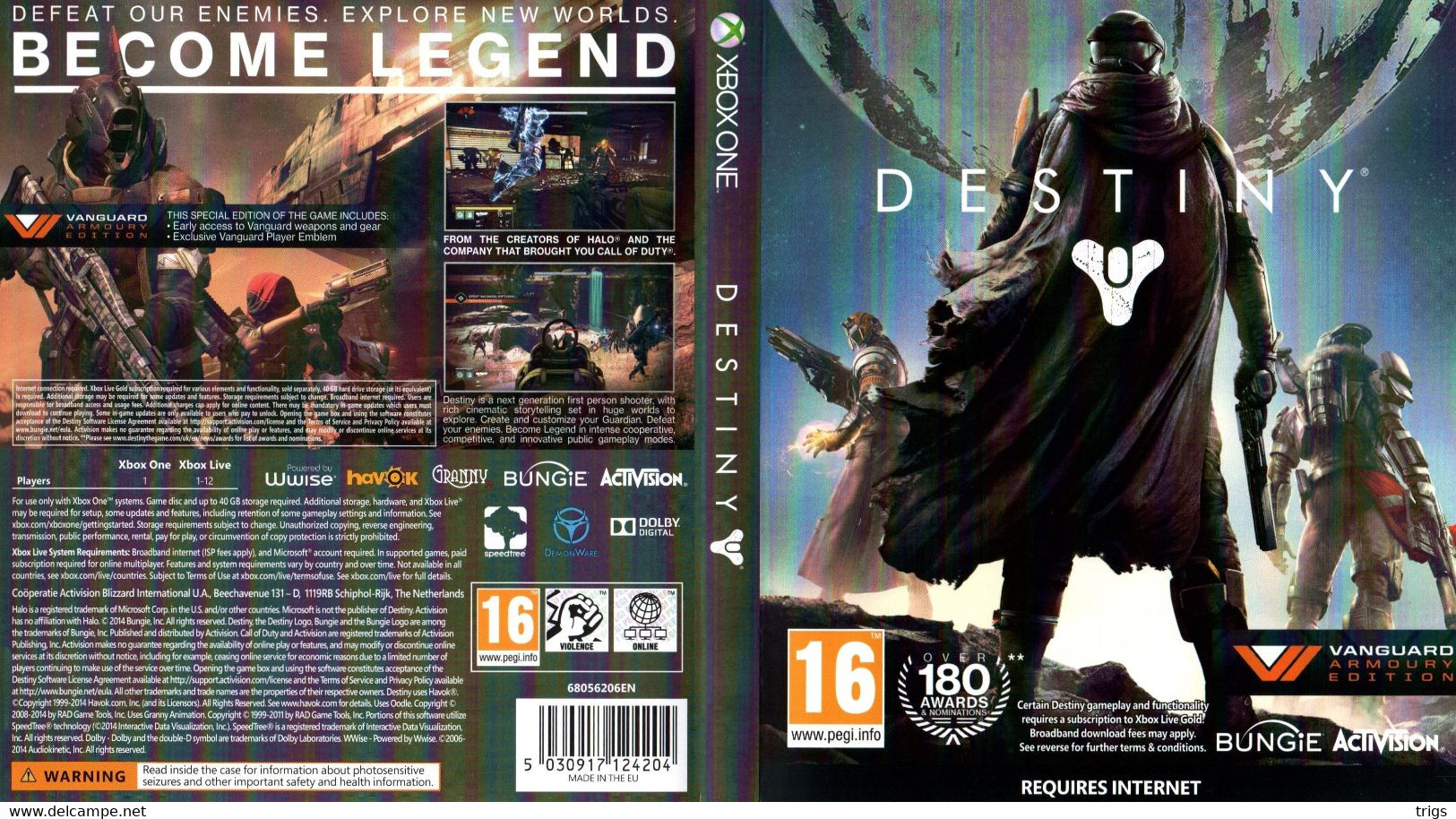 X Box One - Destiny - Xbox One