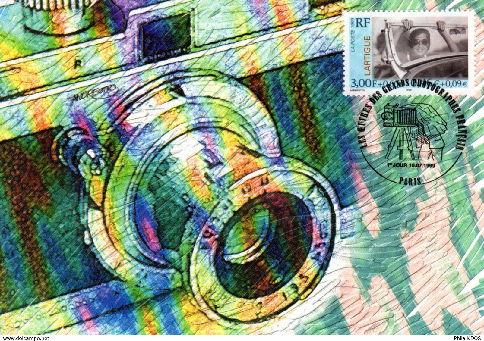 &#9989; 1999 " LES OEUVRES DES GDS PHOTOGRAPHES " Sur 6 Cartes Maximum N° YT 3262 à  3267. Parfait état. CM A SAISIR - Collections, Lots & Séries