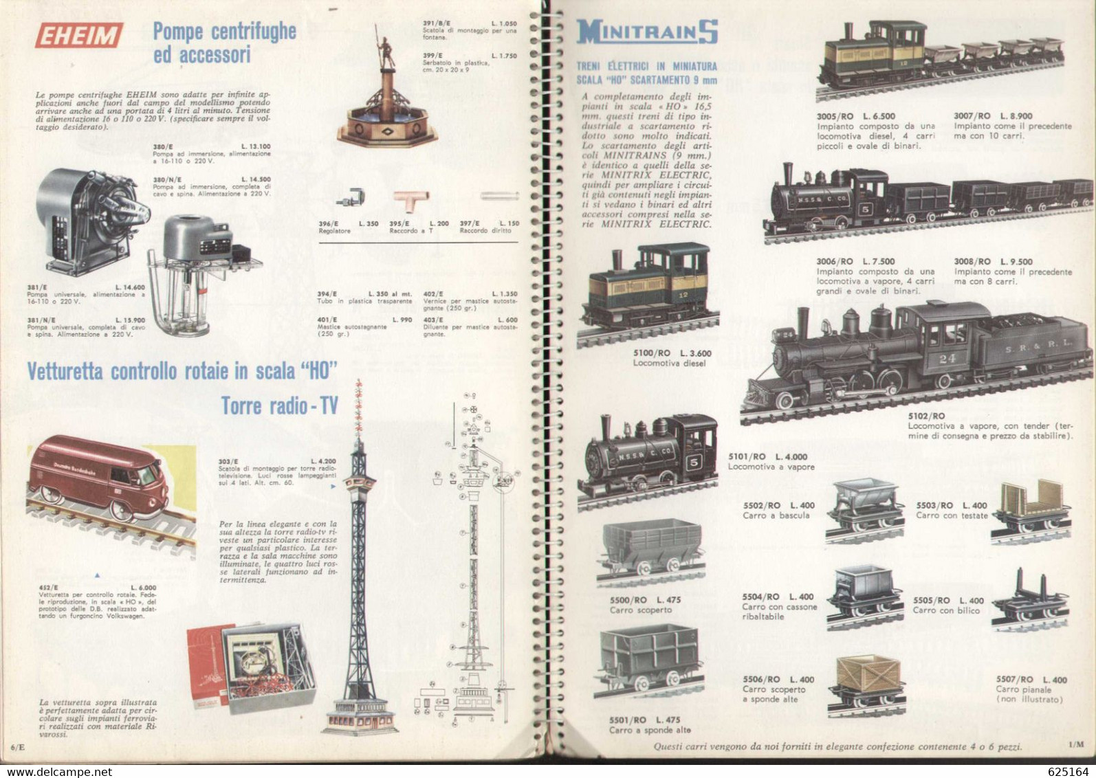 catalogue RIVAROSSI MODELLISTI 1967/68 RÖSSLER WIKING PREISER EHEIM MINITRAINS CASADIO - en italien