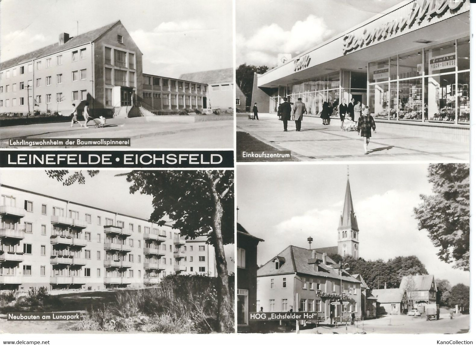 Leinefede-Eichsfeld, DDR, Gelaufen 1979 - Leinefelde