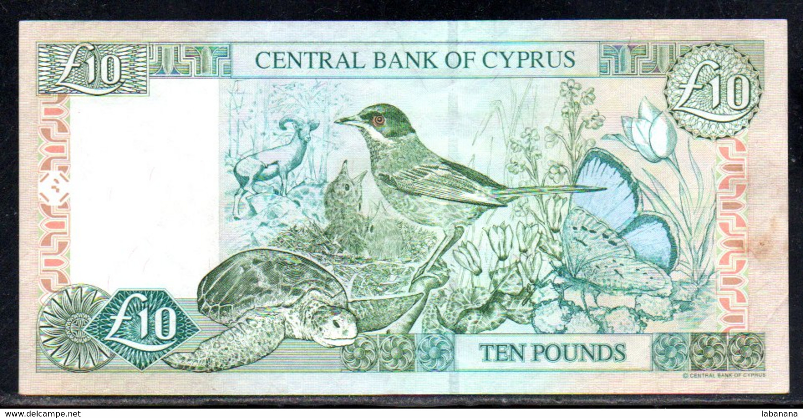 659-Chypre 10£ 1998 U430 - Cyprus