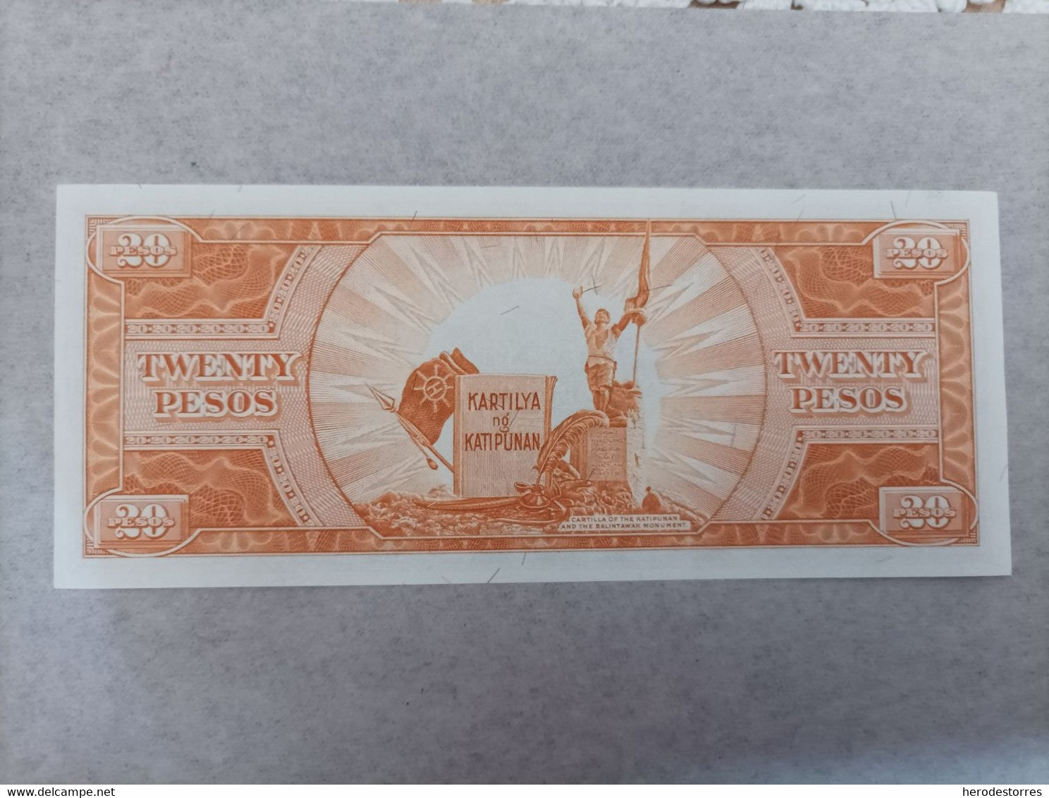 Billete De Filipinas De 20 Pesos, Año 1949, Uncirculated - Philippines