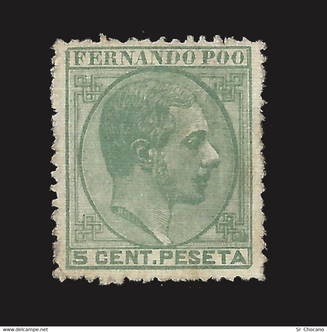 FERNANDO POO.1879.Alfonso XII.Serie MNG. Edifil 2-4 - Fernando Po